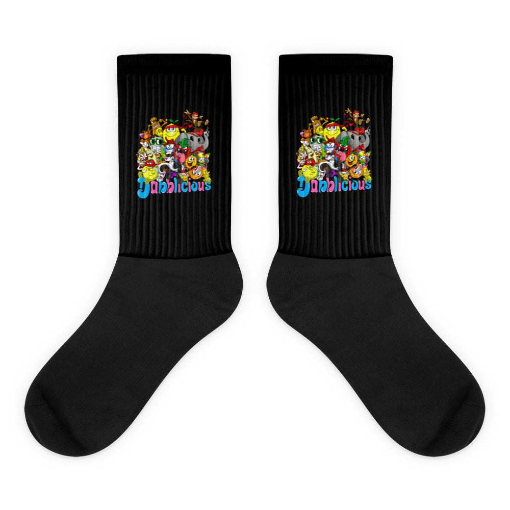 Dabblicious "Mural" Socks