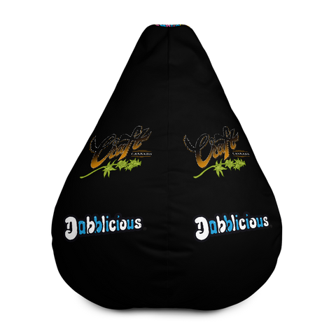 Dabblicious "Craft Cannabis" Bean Bag Chair w/ filling