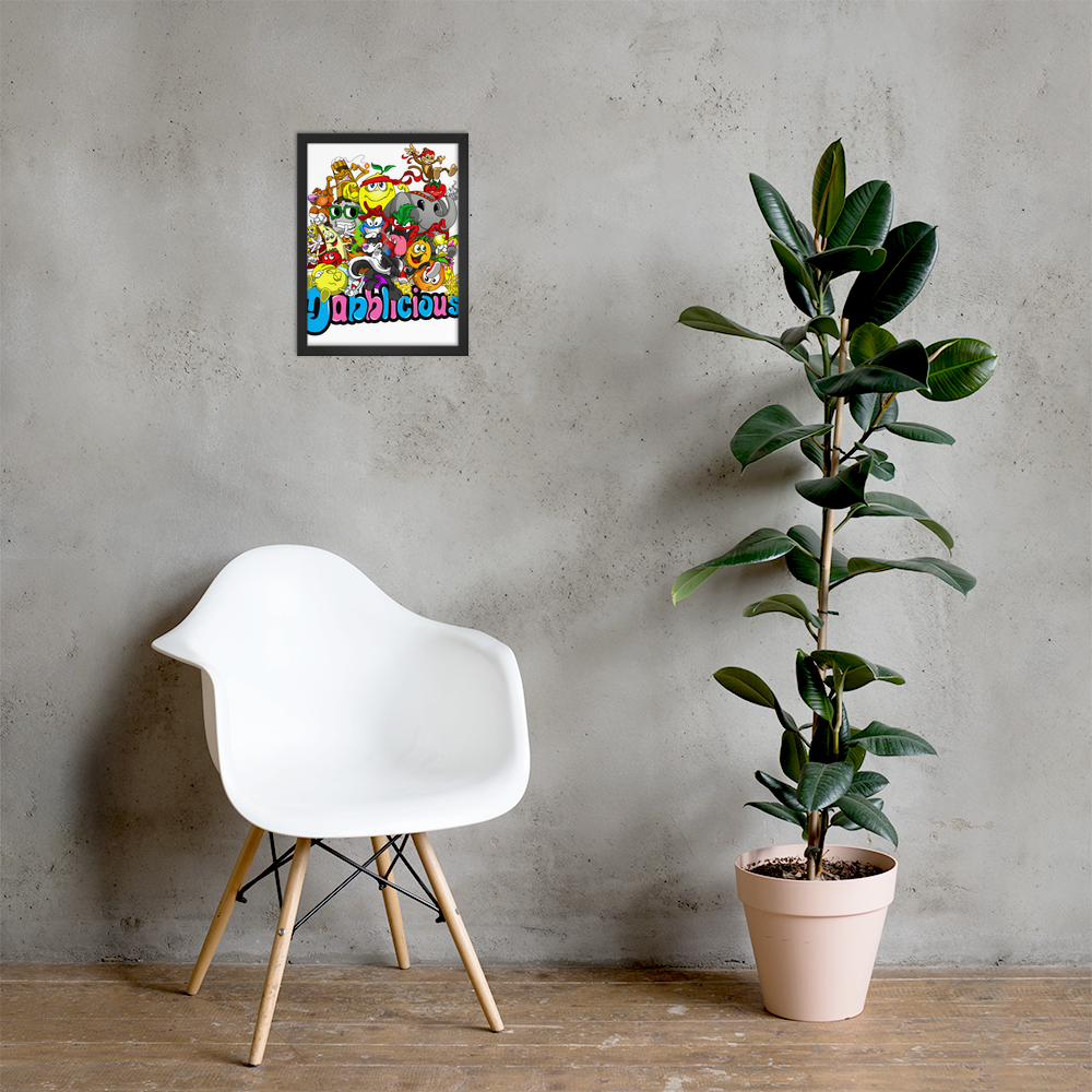 Dabblicious "Mural" Framed #2