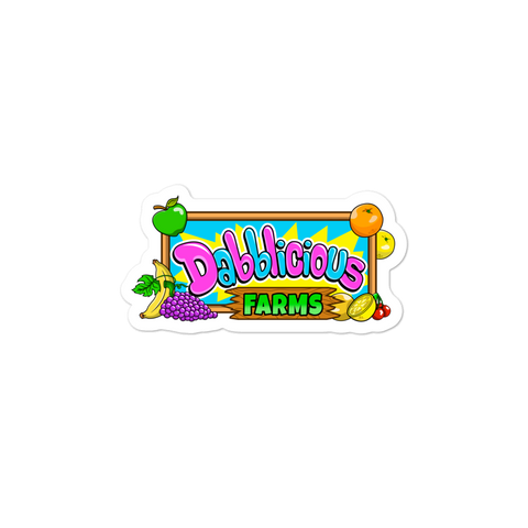 Dabblicious Farms Bubble-free stickers