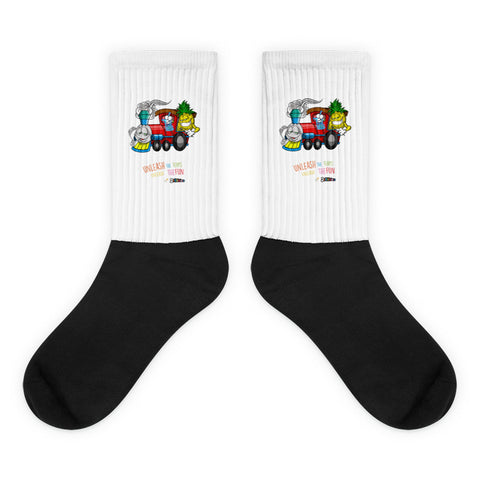 Dabblicious "Pineapple Express" Socks