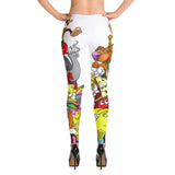 Dabblicious "Mural" Full Length Leggings
