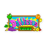 Dabblicious Farms Bubble-free stickers